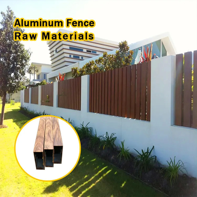 Aluminum Fence Profile Square Tube Wall Panel Ready Mold China Source Factory Supply