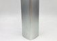 Customized Square Tube Silver Surface Polishing Aluminum Extruded Profile