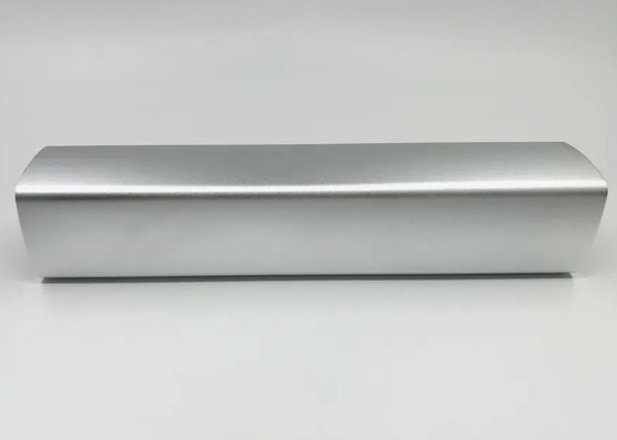 Customized Square Tube Silver Surface Polishing Aluminum Extruded Profile