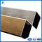 Brushed Gold Color Anodized Aluminum Angle Profiles for Decoration Material