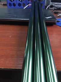 Red and Green Color Anodized Aluminum Round Tube / Pipe Used For Tent