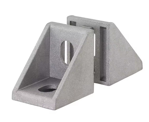 2430 T Slot Aluminium Extrusion Corner Bracket L Shape Right Angle Bracket Fastener 3030 Series