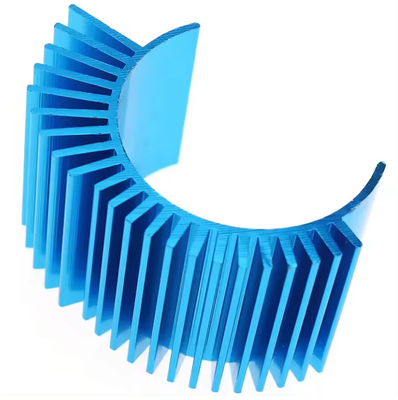 Custom Large Anodized Color Aluminium Alloy Motor Heat Sink Car Accessories