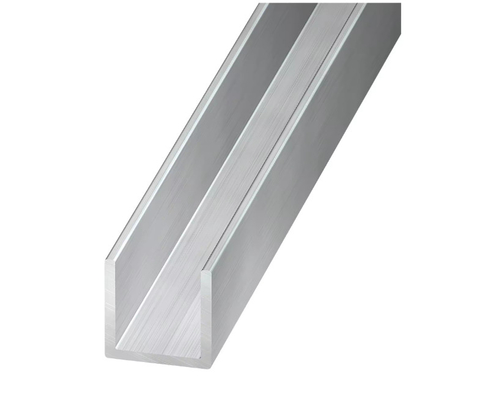 Custom High Quality Aluminum U Profile Aluminum U Channel Profile U Shape Glass Railing For Frameless