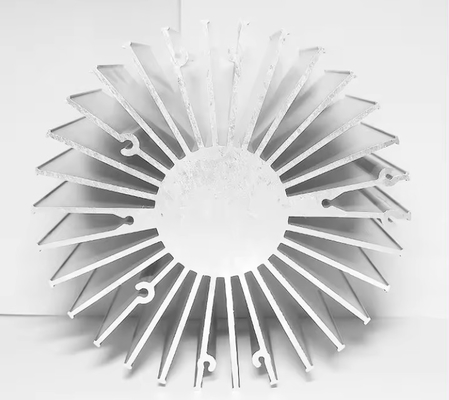 Factory Wholesale Sun Flower Extrusion Heat Sink Aluminum Extrusion Sunflower Heat Sink Profiles