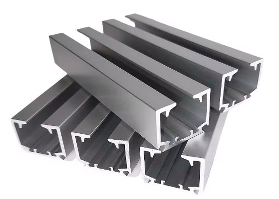 Custom Anodized Standard Aluminum Extrusion Profiles Track U Channel