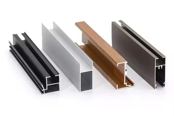 Factory Custom Perfiles De Aluminio Kitchen Cabinet Aluminum Profile Wardrobe Aluminum Door Frame Profiles
