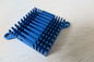 Blue Air Cooling Aluminum Heat Sink Extrusion Casting And Forging Heat Sink