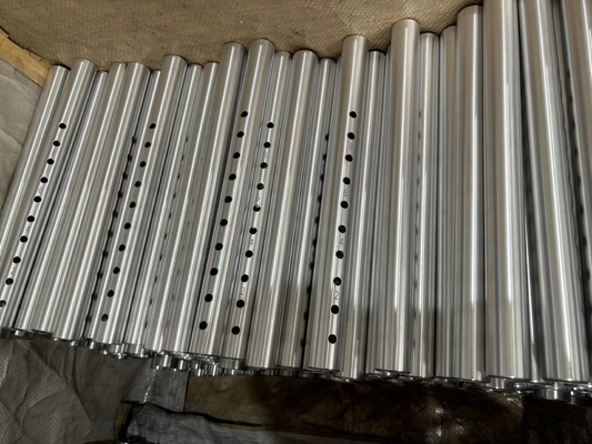 Laser Marking Brushed Stainless Steel Support Round Tube For Portable Foldable Multifunctional Bed Massage Beauty