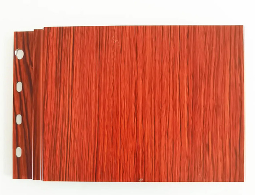 Factory Supply High Quality Wooden Grain Aluminum Siding Exterior Wall