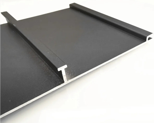 Factory Supply Black Powder Coating Aluminium Batten Exterior Wall Cladding