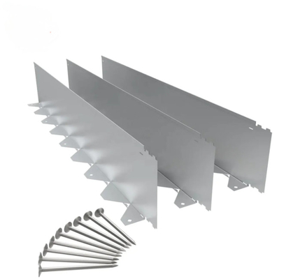 Customized Aluminum Grass Edge Link Edge For Grass And Stone With Stakes And Connector