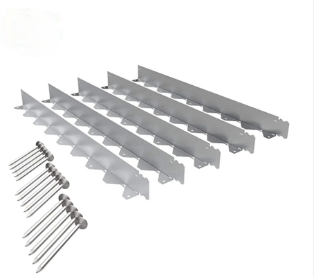 Customized Aluminum Grass Edge Link Edge For Grass And Stone With Stakes And Connector