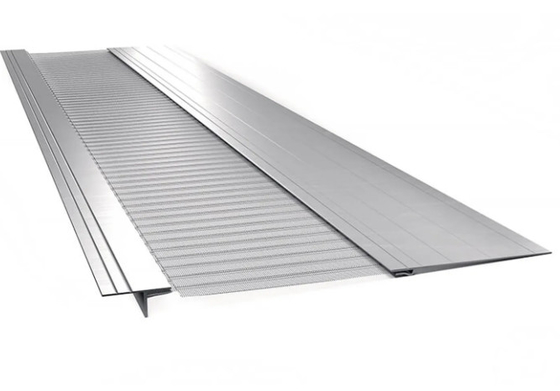 Aluminum Gutter Guards Leaf Filter Aluminum Mesh Fabric Grid Seamless Gutters Rain Gutter Guard