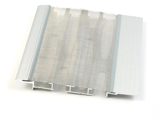 Aluminum Gutter Guards Leaf Filter Aluminum Mesh Fabric Grid Seamless Gutters Rain Gutter Guard