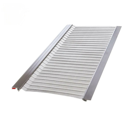 Aluminum Gutter Guards Leaf Filter Aluminum Mesh Fabric Grid Seamless Gutters Rain Gutter Guard