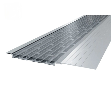 New Design Aluminum Aluminium Expanded Balcony Roof Gutter Guard Mesh Leaf Filter Rain Gutter