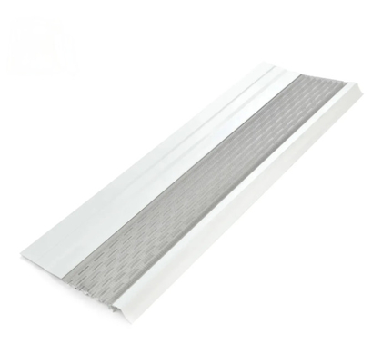 Aluminum Rain Gutters Cover Guard Gutters Roofing Rainwater Drainage System