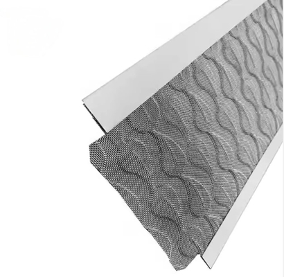 Aluminum Rain Gutters Cover Guard Gutters Roofing Rainwater Drainage System