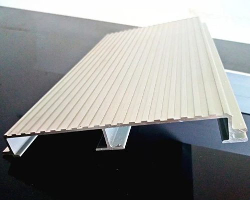 Good Quality Silver Anodized Extruded Aluminum Decking Outdoor Aluminum Deck Framing Boards