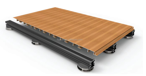 Widely Use Eco Friendly Aluminum Outdoor Garden/Dock/Swimming Pool Decking Wood Flooring