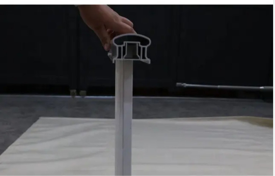 Outdoor Balcony Top Mounted Aluminum U Channel Tempered Glass Frameless Railing Glass Hardware Balustrades & Handrails