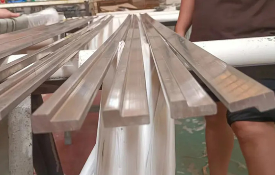 Factory Price 7075 7050 7003 7046 Aluminum Alloy Extrusion Flat Bar Custom Profile Block