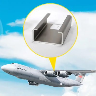 2024 7003 7075 Aluminum Profile For Aviation Industry And Aerospace Aircraft Aluminum Parts Extrusion