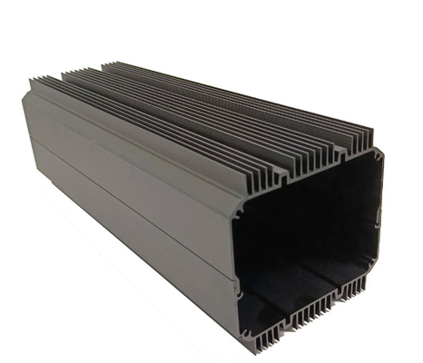 Custom CNC Machining AL6063 AL6061 Aluminum Heat Sink Extrusion Extrude Anodizing