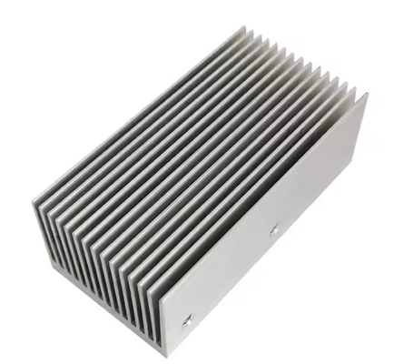 CNC Machined Aluminum Extrusion Heat Sink Profile 6000 Series Custom Design