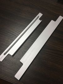 CNC Machining Processing / Sand Blasted Natural Anodized Aluminum Profile for Drawer Handle