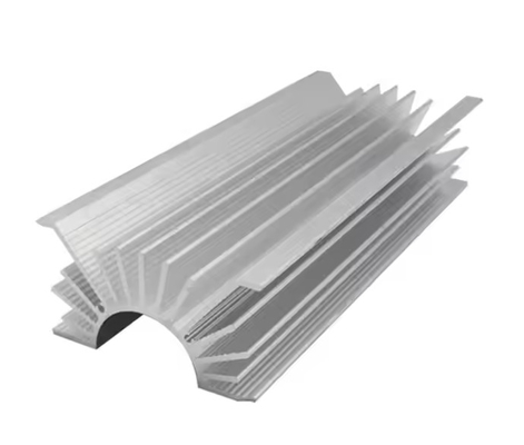 Custom Anodizing Extruded Aluminium Heatsink Extrusion Profile Aluminum Cooler Heat Sink