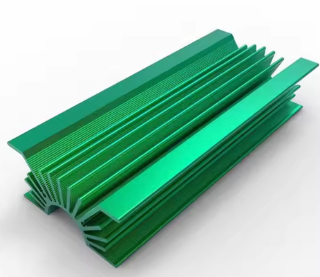 Custom Anodizing Extruded Aluminium Heatsink Extrusion Profile Aluminum Cooler Heat Sink