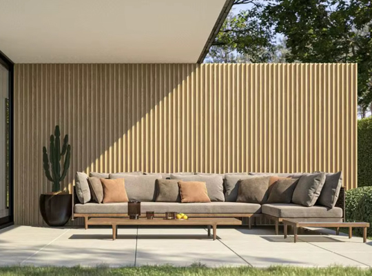Extruded Aluminum Cladding Decorative Aluminum Building Exterior Wall Baffles