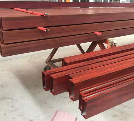Customize Modern Tube Extrusion Aluminum Fencing Gates Aluminum Tube Fence