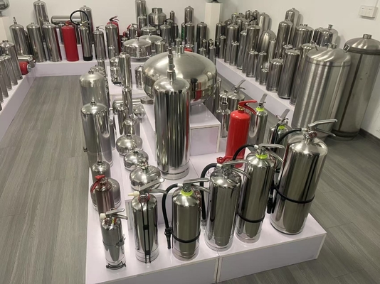 Custom 1l Check Ispection Empty Stainless Steel Fire Extinguisher Cylinder