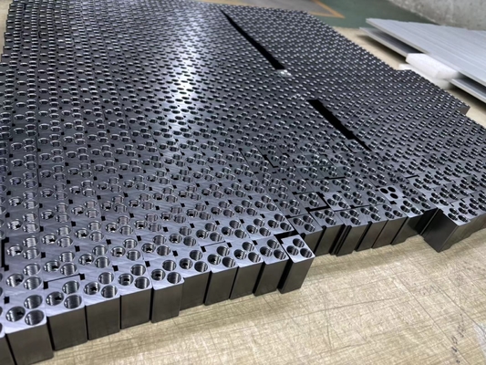 Grade 6063 Aluminum Fabrication Services Cut CNC Drilled Brushed Anodized Products