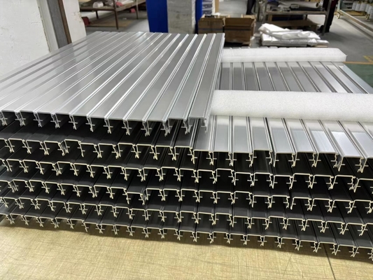 Grade 6063 Aluminum Fabrication Services Cut CNC Drilled Brushed Anodized Products