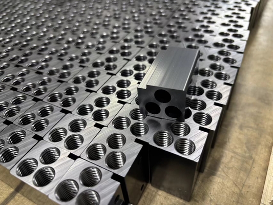 Grade 6063 Aluminum Fabrication Services Cut CNC Drilled Brushed Anodized Products