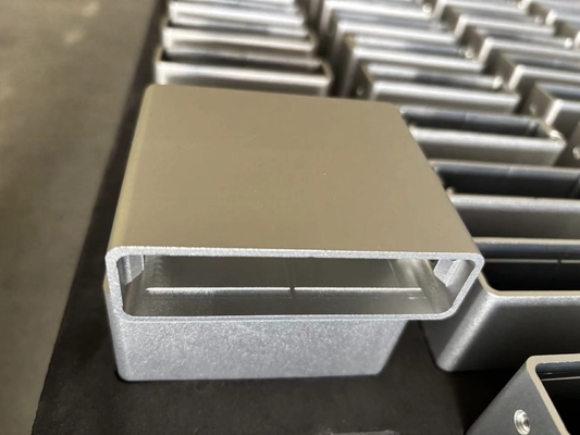 Grade 6063 Aluminum Fabrication Services Cut CNC Drilled Brushed Anodized Products