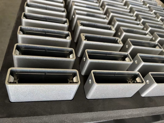 Grade 6063 Aluminum Fabrication Services Cut CNC Drilled Brushed Anodized Products