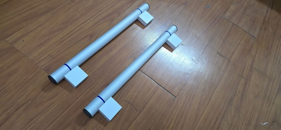 custom made CNC machining sand blast oxidation aluminum large handle for Industrial machinery