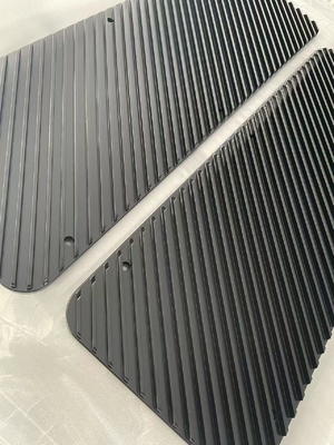 Custom made black anodized aluminum energy storage box cooling plate