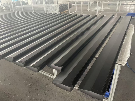 Customize Side Step Auto Parts black powder coating Aluminum Running Boards