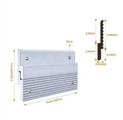 Aluminum Z Clips and Z Bar Architectural Metal Panel Hanging Systems brackets for Interior Design