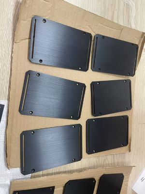 Custom design Aluminum Electronic Parts Brushed Anodized and CNC deep processing