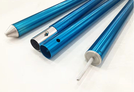 Outdoor Camping Tent Pole Light Weight Portable Aluminum 7075 Extension Pole