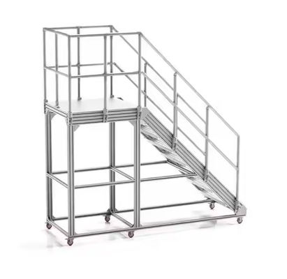 Custom Industrial Aluminum Working Platforms Airport Aerial Maintenance Platform