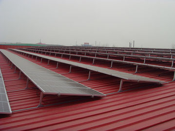 Roof Solar Mounting Aluminium Profile System , Custom Aluminum Extrusions