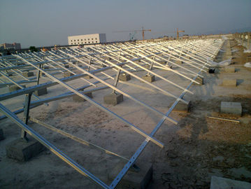 Roof Solar Mounting Aluminium Profile System , Custom Aluminum Extrusions